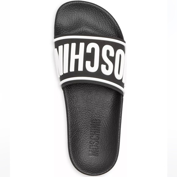SOLD Moschino Platform Slide Sandals - Picture 5 of 6